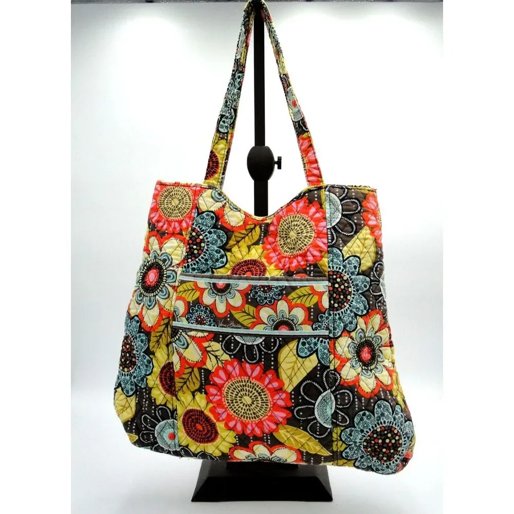 Vera Bradley Shoulder‎ Bag Purse Retired Flower Shower Print